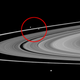 Illustration for article titled These Two Moons Smashed Together to Produce Saturn’s Unusual F Ring